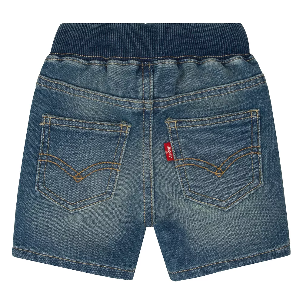 Baby Boy Levi's® Denim-Like Shorts - Image 3
