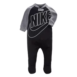 Baby Boy Nike Futura Black Footed Sleep & Play