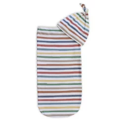 Itzy Ritzy Cutie Cocoon Stripes Cocoon & Hat Set