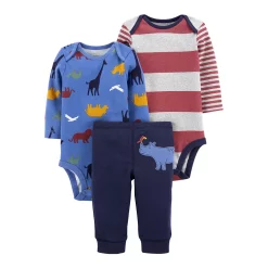 Baby Boy Carter's 3-Piece Zoo Animals Outfit Set
