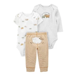 Baby Carter's 3-Piece Lamb Bodysuit Set