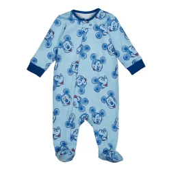 Disney's Mickey Mouse Baby Boy Footed Pajamas