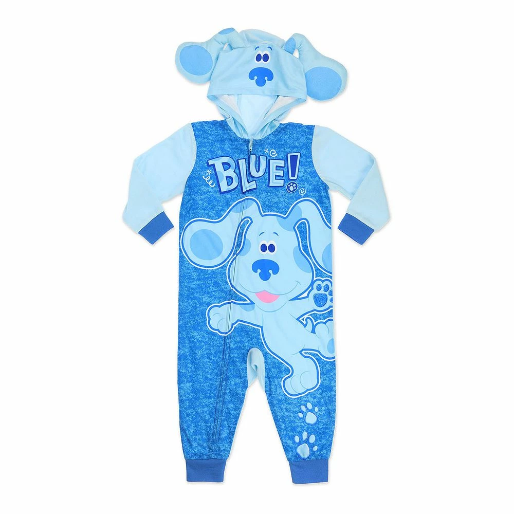 Toddler Blues Clues Hooded Pajamas