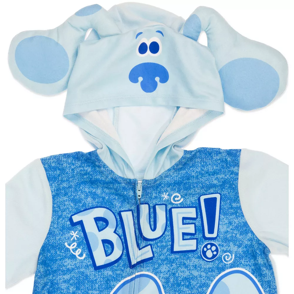 Toddler Blues Clues Hooded Pajamas - Image 2