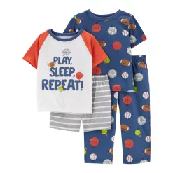 Toddler Boy Carter's Sports Tops & Bottoms Pajama Set
