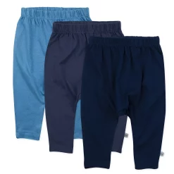 HONEST BABY CLOTHING 3-Pack Organic Cotton Harem Pants