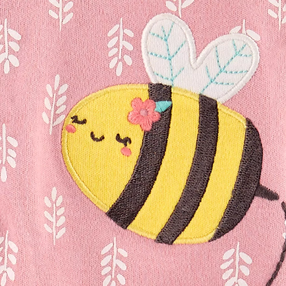 Baby Girl Carter's Bumble Bee Sleep & Play - Image 2
