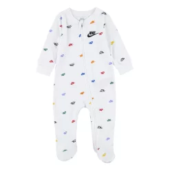 Baby Nike Sportswear Club All Over Logo Print Plush Sleep & Play
