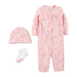 Baby Girl Carter's 3-Piece Converter Gown Set