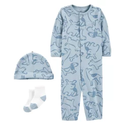 Baby Boy Carter's 3-Piece Converter Gown Set