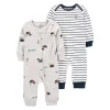 Baby Boy Carter's 2-Pack Cotton Jumpsuits