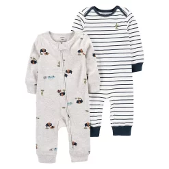 Baby Boy Carter's 2-Pack Cotton Jumpsuits