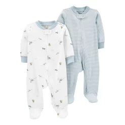 Baby Boy Carter's 2-Pack Zip-Up Sleep & Plays