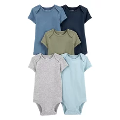 Baby Boy Carter's 5-Pack Short-Sleeve Original Bodysuits