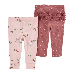 Baby Girl Carter's 2-Pack Cotton Pants