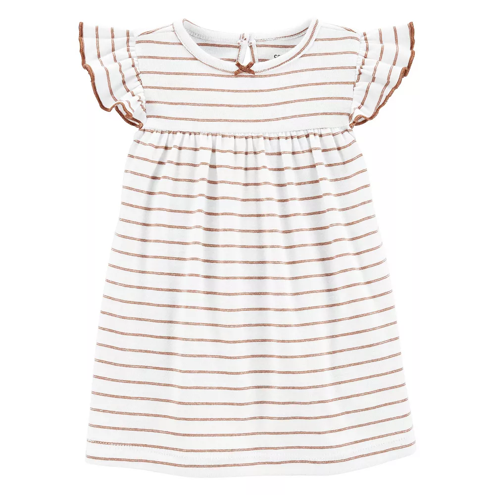 Baby Girl Carter's 2-Piece Bodysuit Dress & Cardigan Set - Image 2