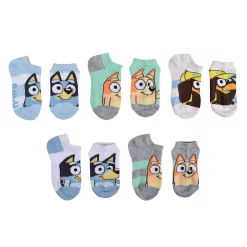 Baby / Toddler 6-Pack Bluey & The Gang Low Cut Socks