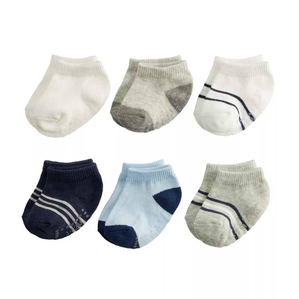 Baby / Toddler Boy Jumping Beans® 6-Pack Low Cut Socks - Image 3