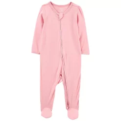 Baby Girls Carter's Zip-Up Lenzing Ecovero Sleep & Play