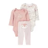 Baby Carter's 3-Piece Owl Bodysuit and Pants Set
