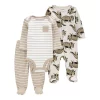 Baby Carter's 3-Piece Dinosaur Sleep & Play and Pants Set