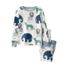 Toddler Little Planet by Carter's Safari Top & Bottoms Pajama Set