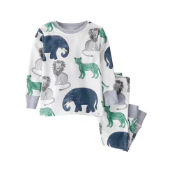Baby Little Planet by Carter's Safari Top & Bottoms Pajama Set