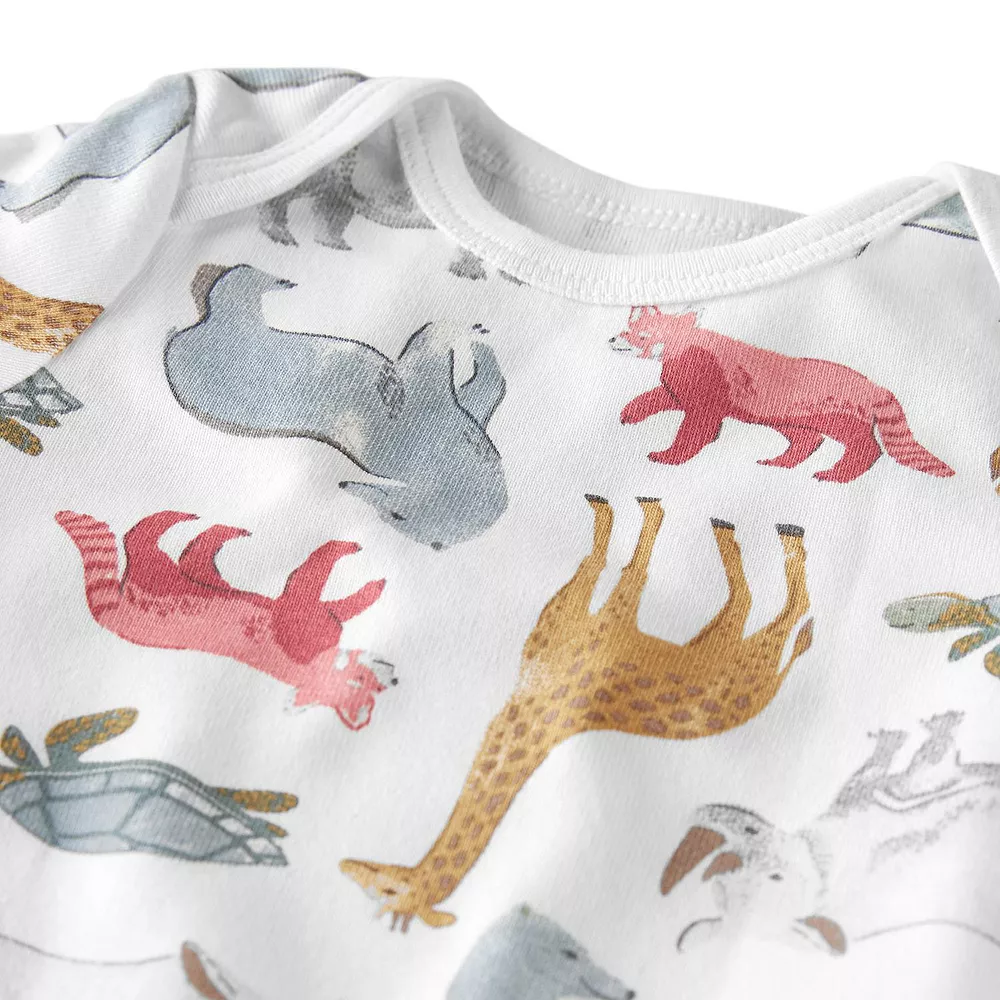 Baby Little Planet by Carter's 3-Pack Ribbed Bodysuits - Image 2