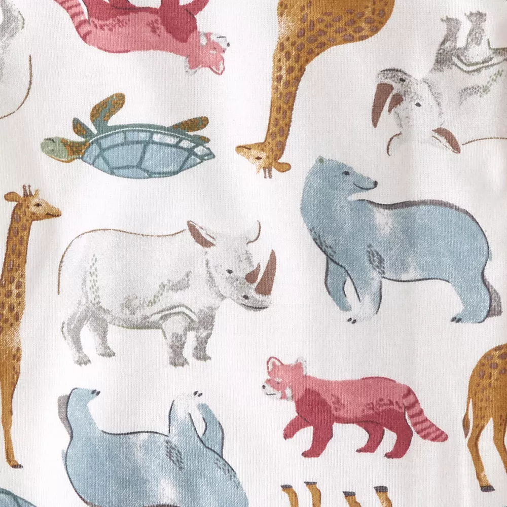 Baby Little Planet by Carter's 3-Pack Ribbed Bodysuits - Image 3