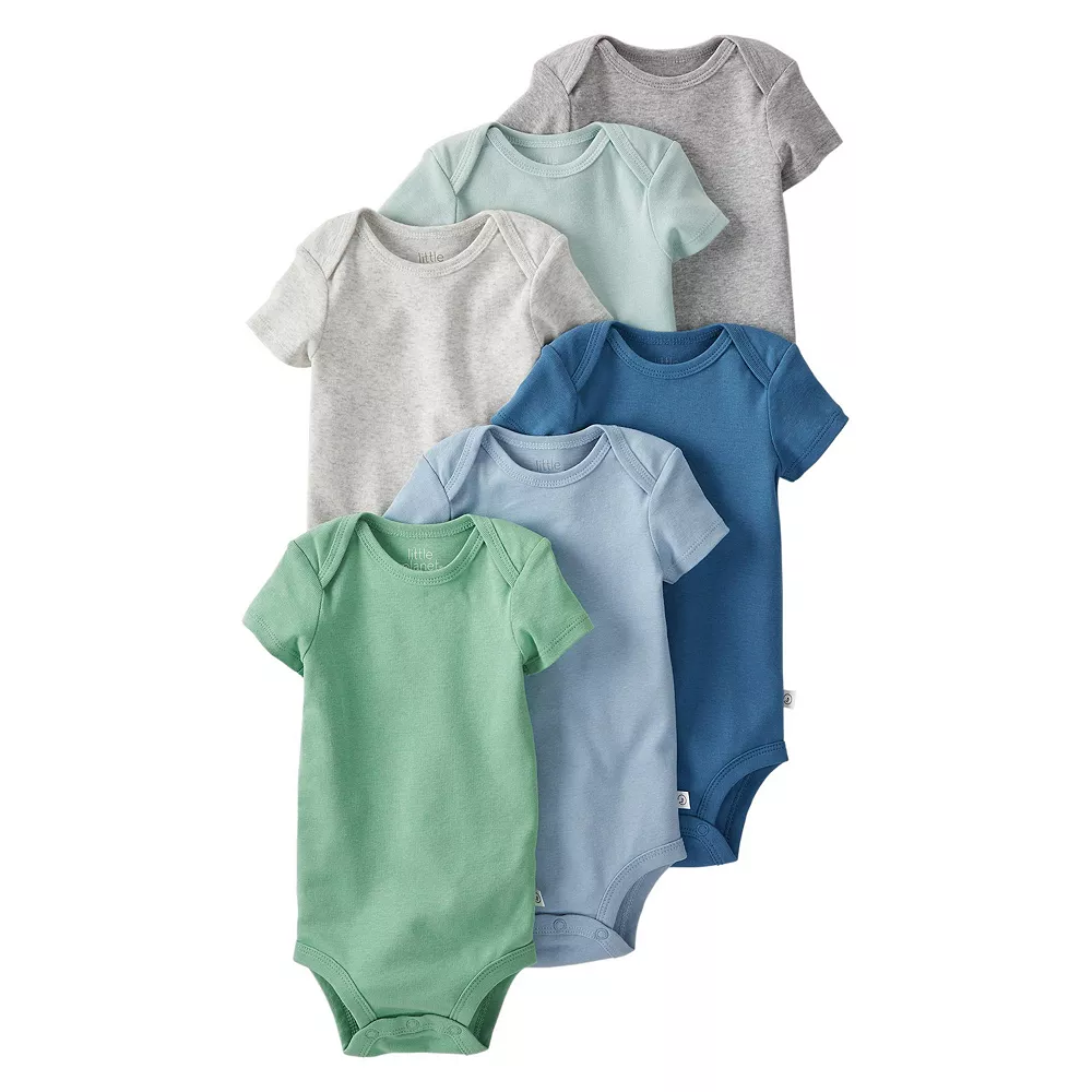 Baby Little Planet by Carter's 6-Pack Ribbed Bodysuits