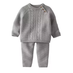 Baby Little Planet by Carter's Organic Sweater & Pants Set
