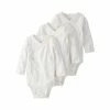Baby Little Planet by Carter's 3-Pack Organic Cotton Rib Wrap Bodysuits
