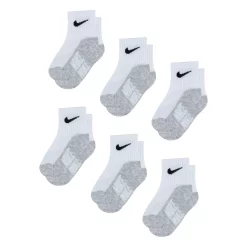 Baby / Toddler Nike Swoosh Cuff Ankle Socks 6-pack