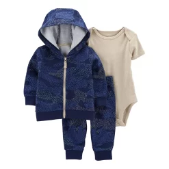 Baby Carter's 3-Piece Camo Little Jacket Set