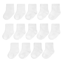 Baby / Toddler Fruit of the Loom 14 Pack Crew Socks