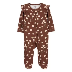 Baby Girl Carter's Floral 2-Way Zip Sleep & Play