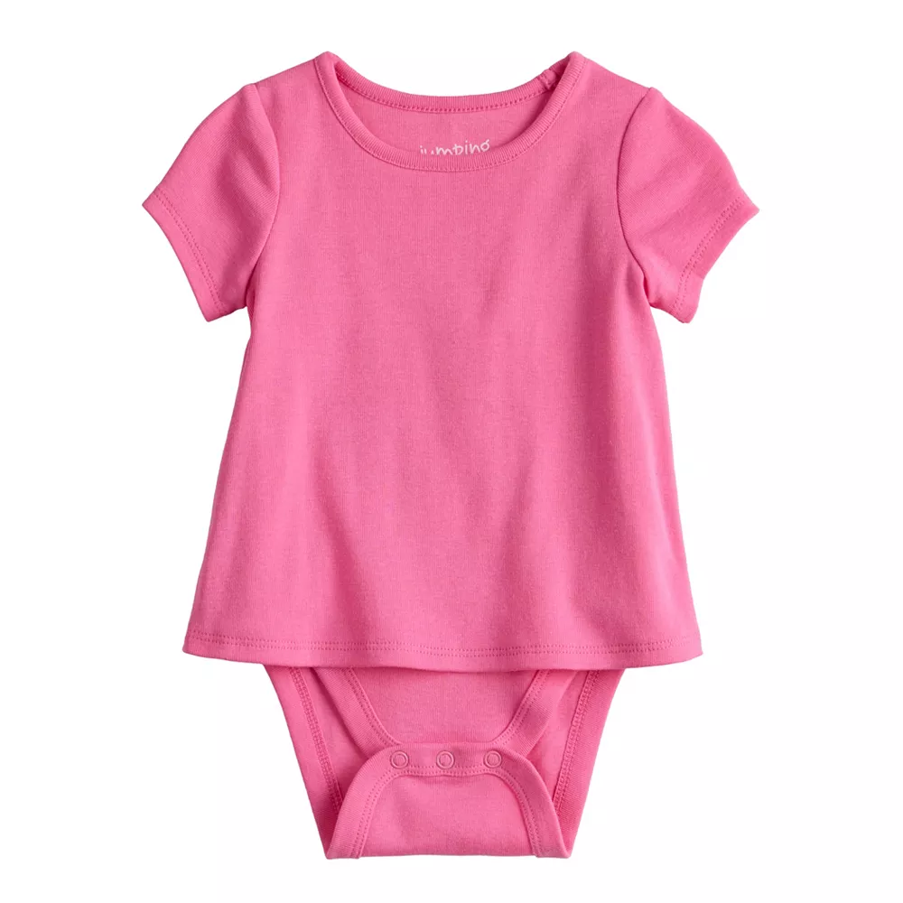 Baby Girl Jumping Beans® Adaptive Double-Layer Bodysuit - Image 3