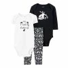 Baby Carter's 3-Piece Rabbit Bodysuits & Pant Set