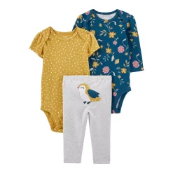 Baby Carter's Bird Bodysuits & Pant Set