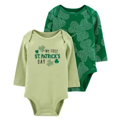 Baby Carter's Baby's First St. Patrick's Day Bodysuits