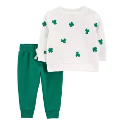 Baby Carter's 2-Piece St. Patrick's Day Top & Pant Set