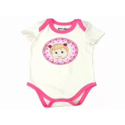 Masha and The Bear Short Sleeve Masha Baby Bodysuit