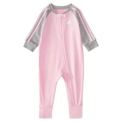 Baby Girl adidas Zip Raglan Sleep & Play