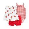 Baby Girl Carter's 3-Piece Floral Little Short Set
