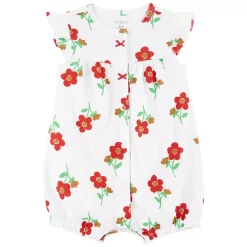 Baby Carter's Floral Snap-Up Romper