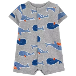 Baby Carter's Whale Snap-Up Romper