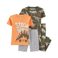 Toddler Boy Carter's 4-Piece Dinosaur Pajama Set