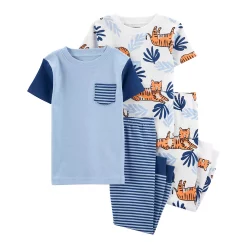 Toddler Carter's 4-Piece Palm Trees Pajama Set