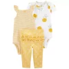 Baby Girl Carter's 3-Piece Floral Little Character Set