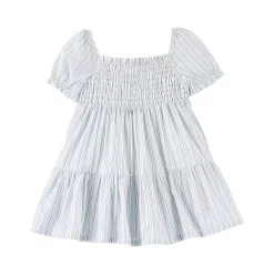 Baby Carter's Tiered Puff-Sleeve Cotton Dress